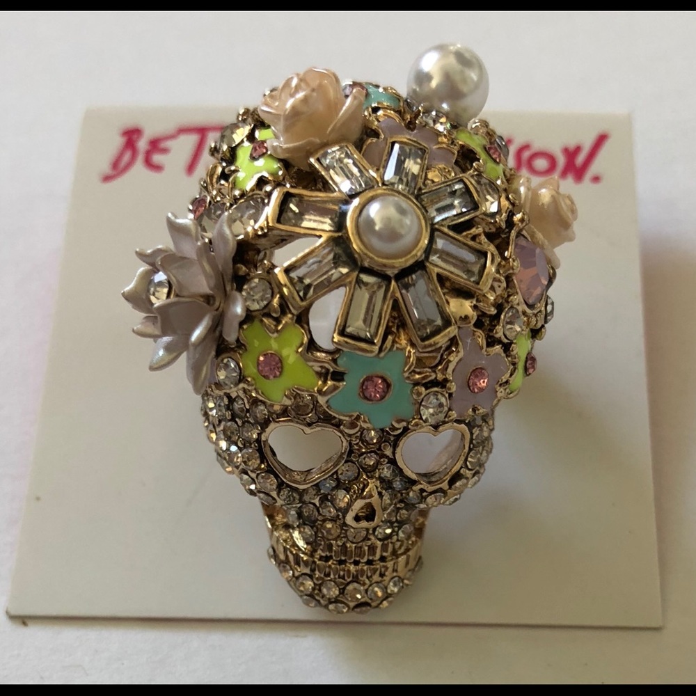 Skull Ring by Betsey Johnson